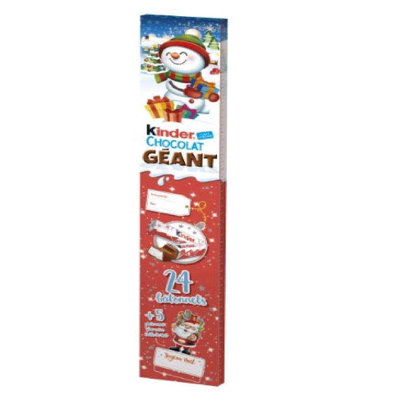 Kinder barre chocolatées géant 300g