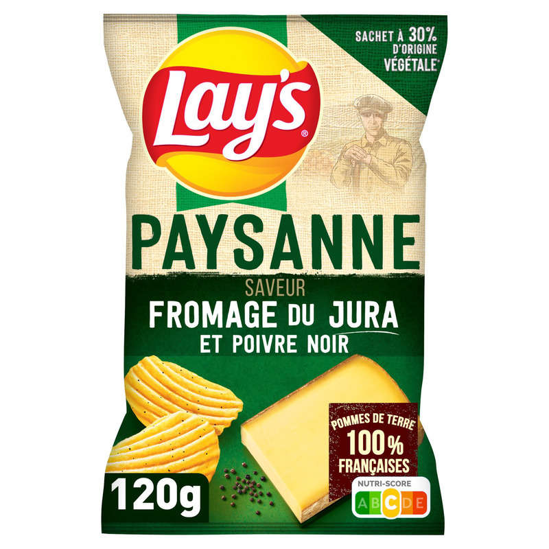 Lay's Chips Paysannes Fromage 120g