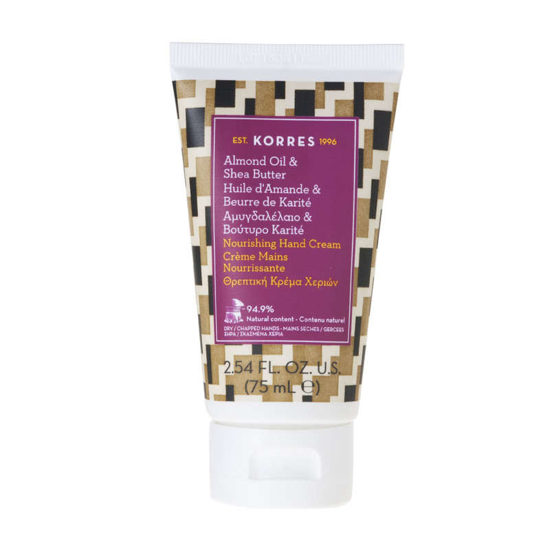 Korres Crème Main Ultra Nourrissante Amande et Beur de Karité 75ml