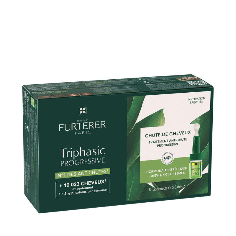 René Furterer Triphasic Progressive Sérum Antichute X 8 Unités