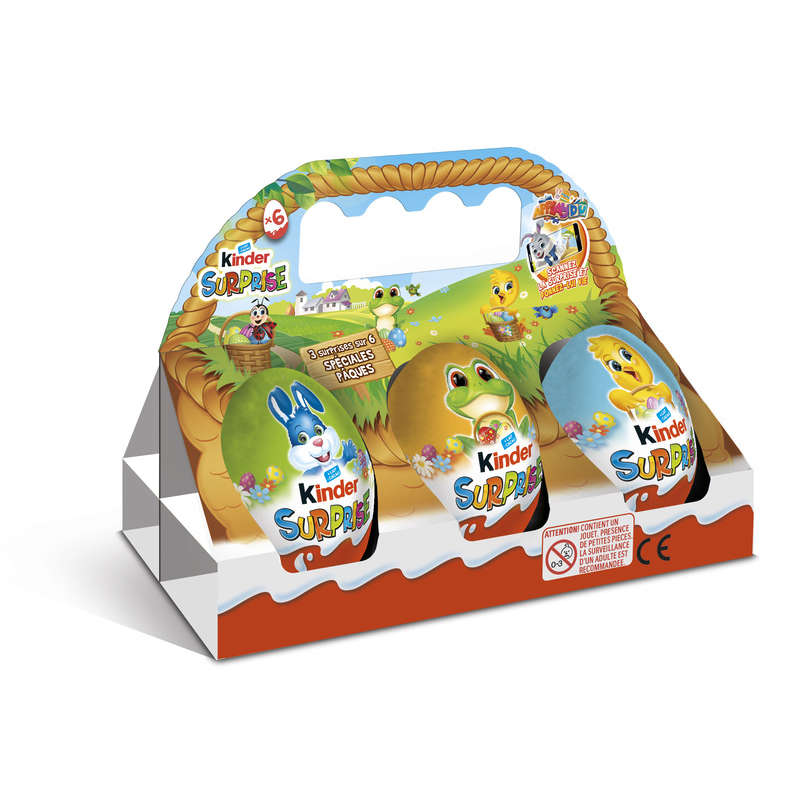 Kinder Surprise Boîte de 6 120g