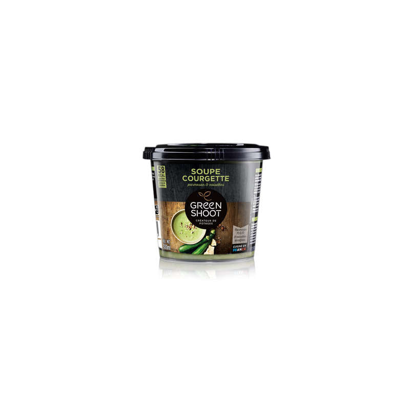 Greenshoot Soupe de courgette parmesan & noisettes 300ml