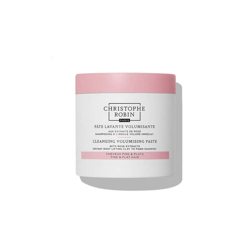 Christophe Robin Pâte Lavante volumisante extraits de rose 250ml