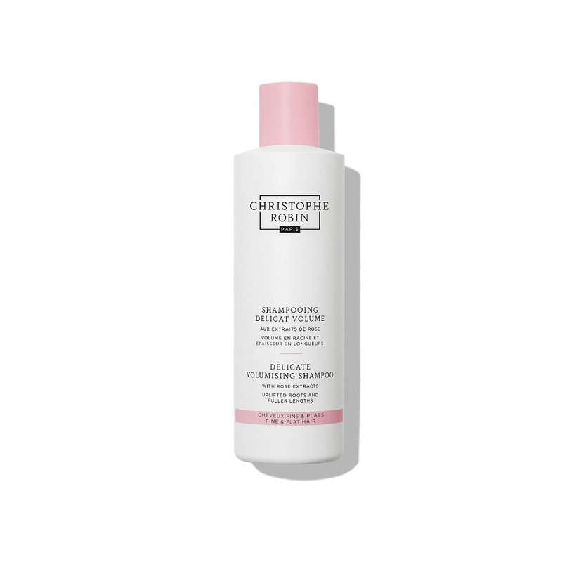 Christophe Robin Shampooing délicat volume aux extraits de rose 250ml