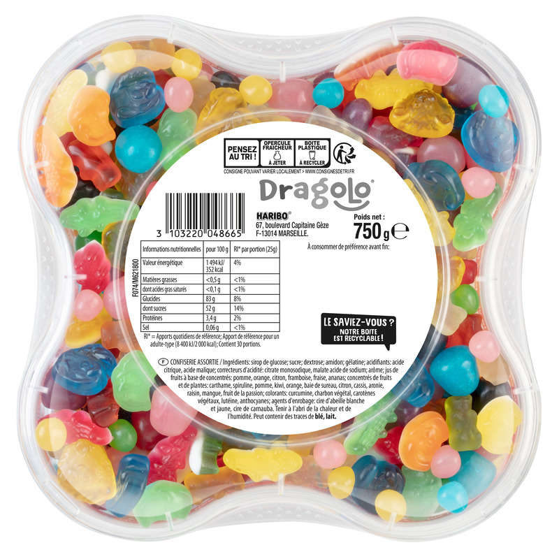 Haribo Dragolo 750g