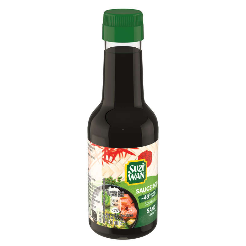 Suziwan Sauce soja allégée en sel 143ml