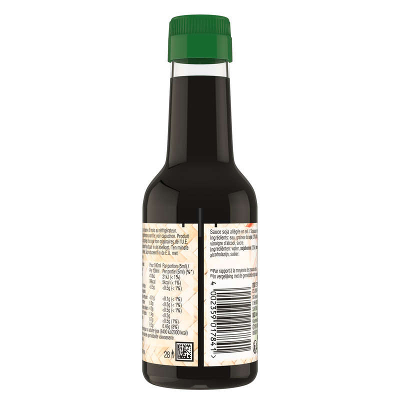 Suziwan Sauce soja allégée en sel 143ml