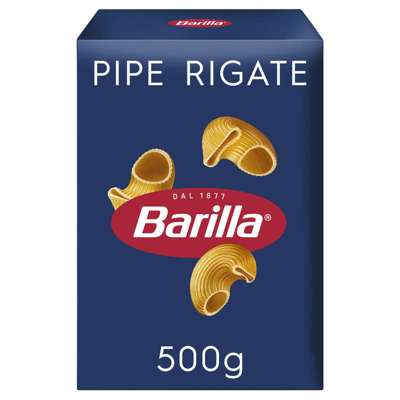 Barilla Pâtes pipe rigate 500g