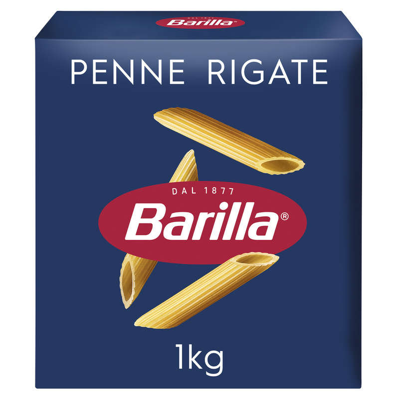 Barilla Pâtes penne rigate 1kg