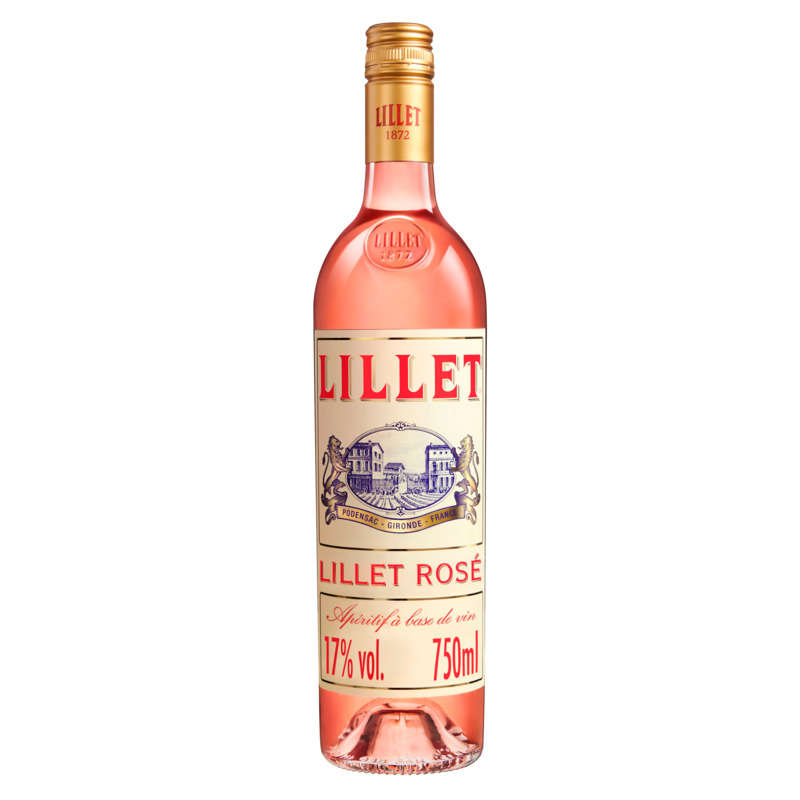 Lillet Apéritif À Base De Vin Rosé 75Cl