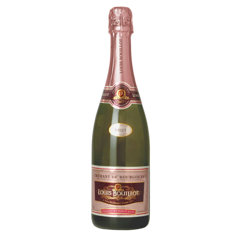 Louis Bouillot Aop. Crémant De Bourgogne. Rosé Brut. Perle D'Aurore 75Cl