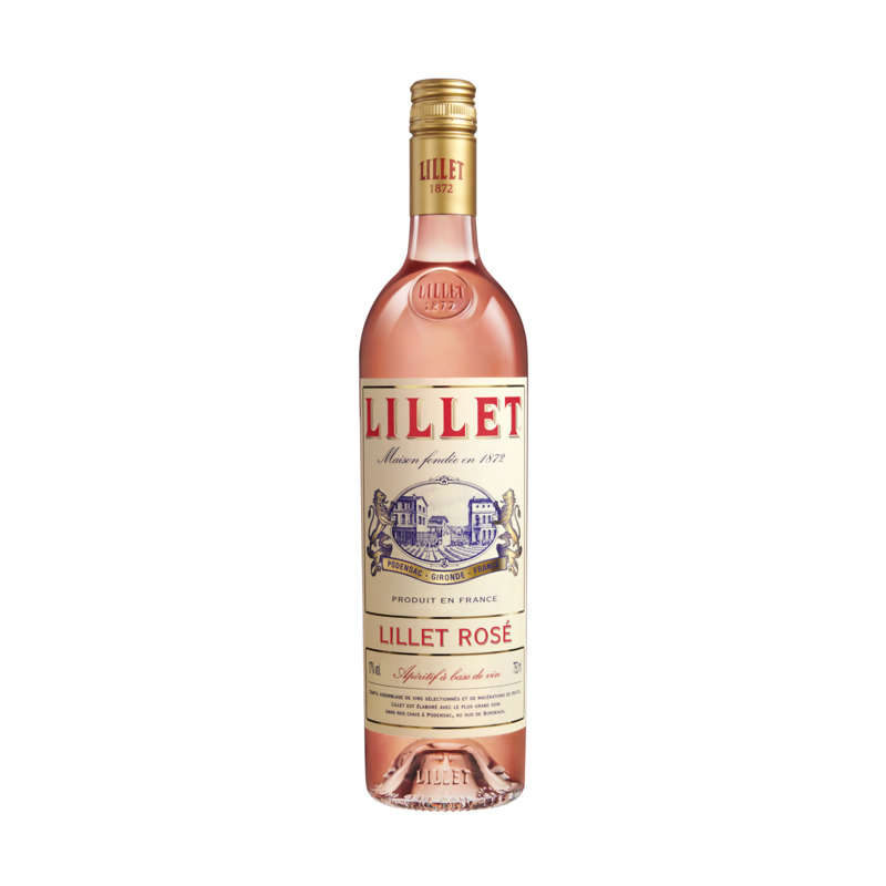 Lillet Apéritif À Base De Vin Rosé 75Cl