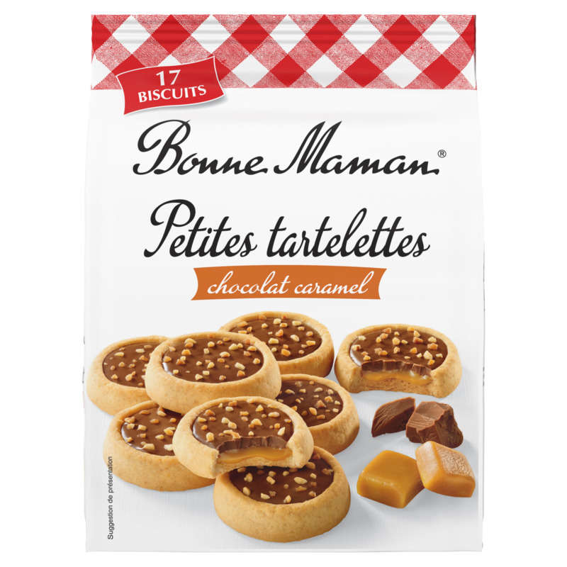 Bonne Maman Petites Tartelettes Chocolat Caramel 250g