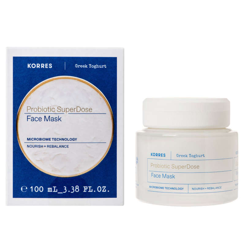 Korres Masque Hydra-Biome Yaourt Grec & Probiotiques 100ml