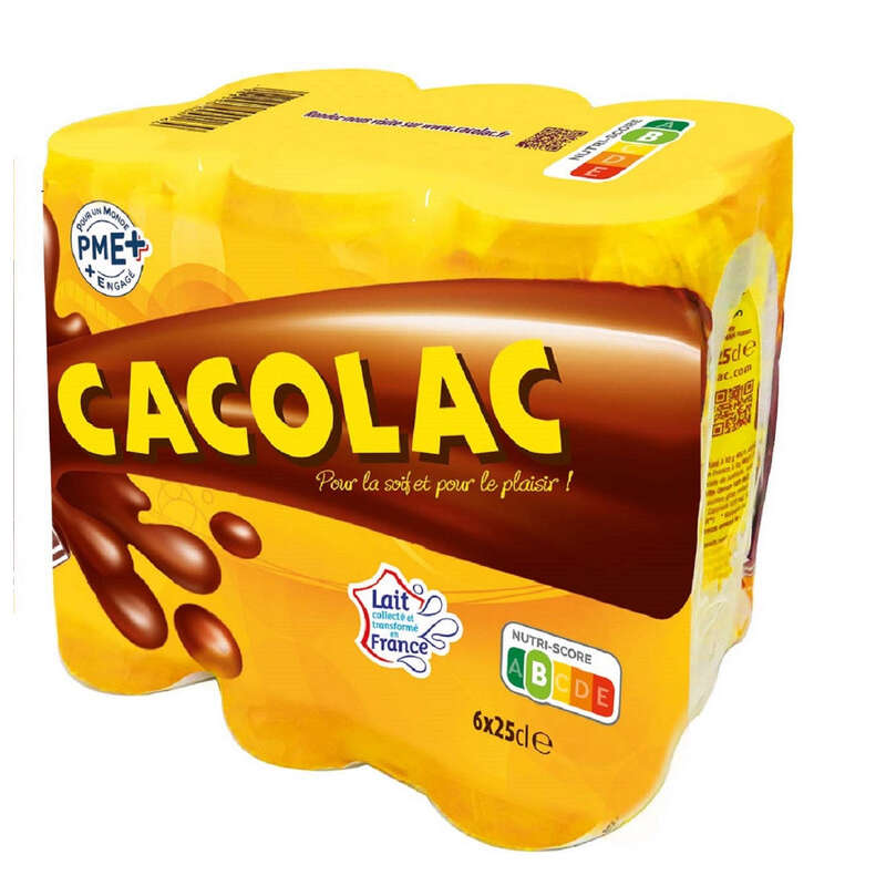 Cacolac Lait Aromatisé Au Cacao 6x25cl