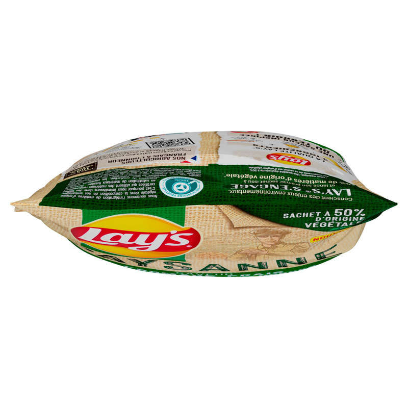 Lay's - Chips paysanne saveur fromage frais, ail de Garonne et fines herbes - Le sachet de 120g