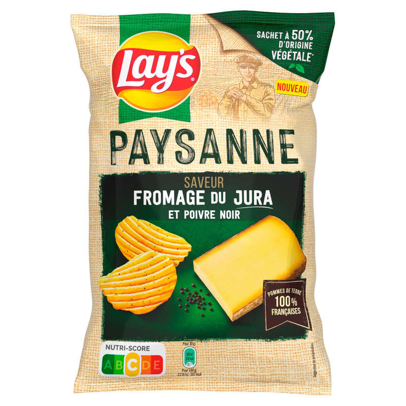 Lay's Chips Paysannes Fromage 120g