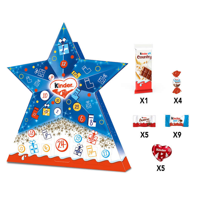 Kinder calendrier de l'avent 149g