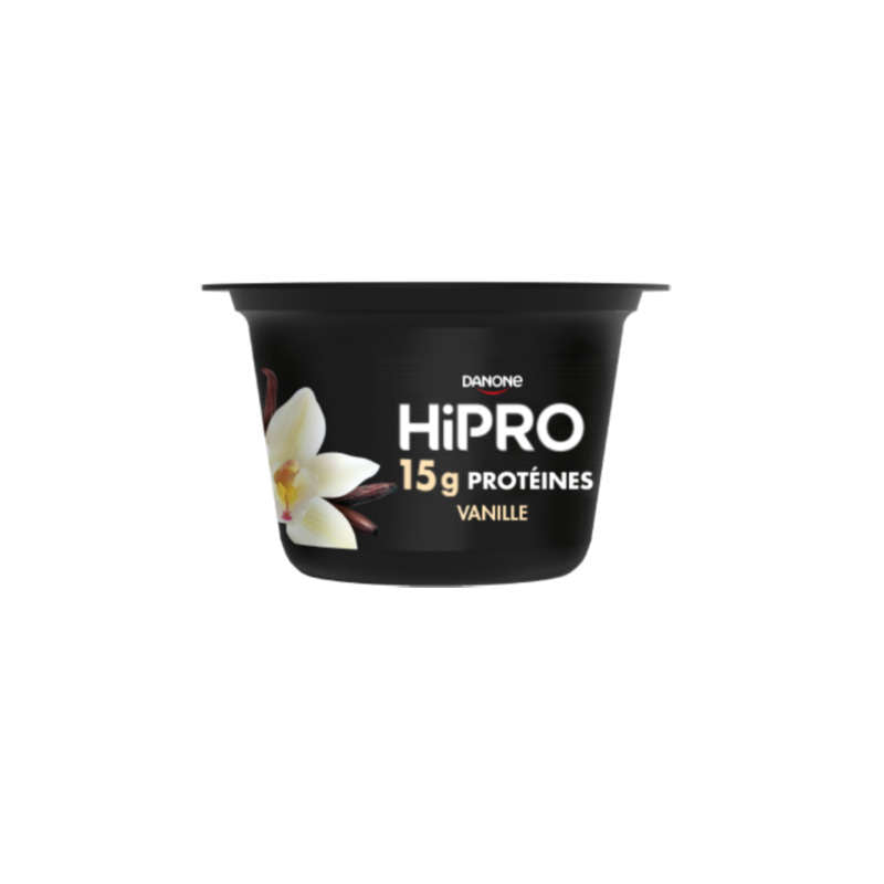 Hipro Yaourt Vanille 15g Protéines 2x160g