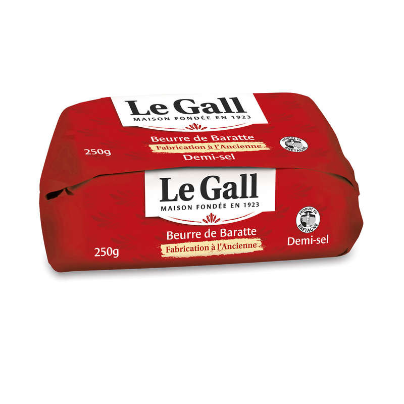 Le Gall Beurre De Baratte Demi-sel 250g