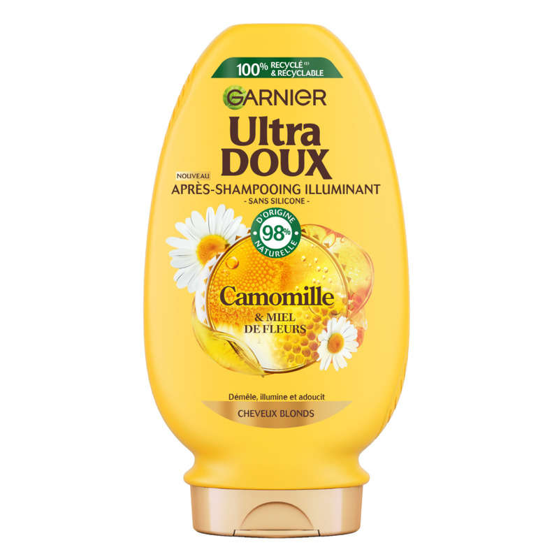 Garnier Ultra Doux Après-Shampooing Camomille & Miel 250ml