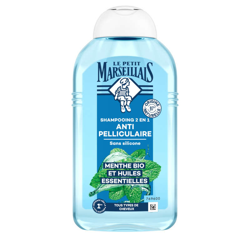 Le Petit Marseillais Shampooing Anti-Pelliculaire Bio 250ml