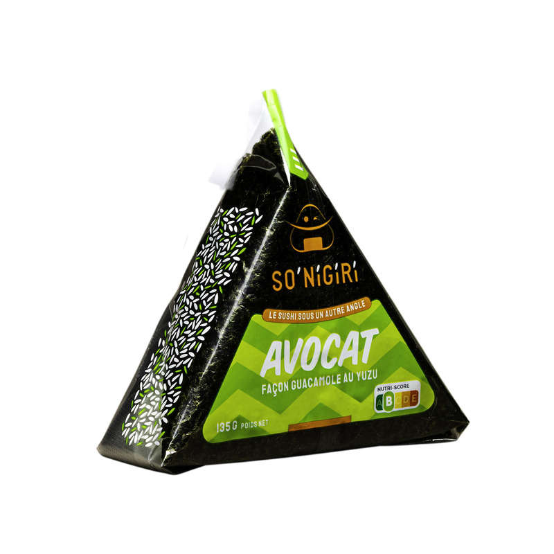 So'Nigiri Onigri Avocat Guacamole Au Yuzu 135g