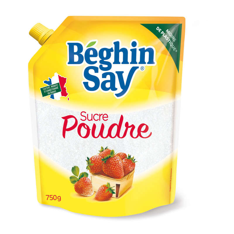 Béghin Say sucre en poudre le sac de 750g