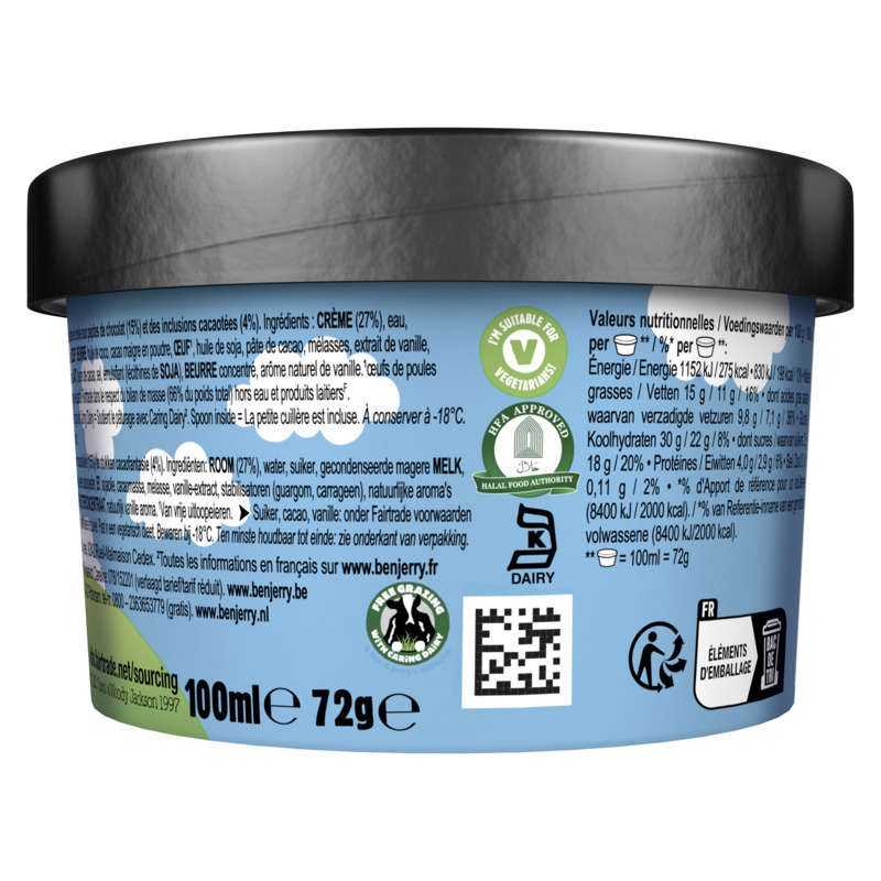 Ben & Jerry's Glace Cookie Dough 72g