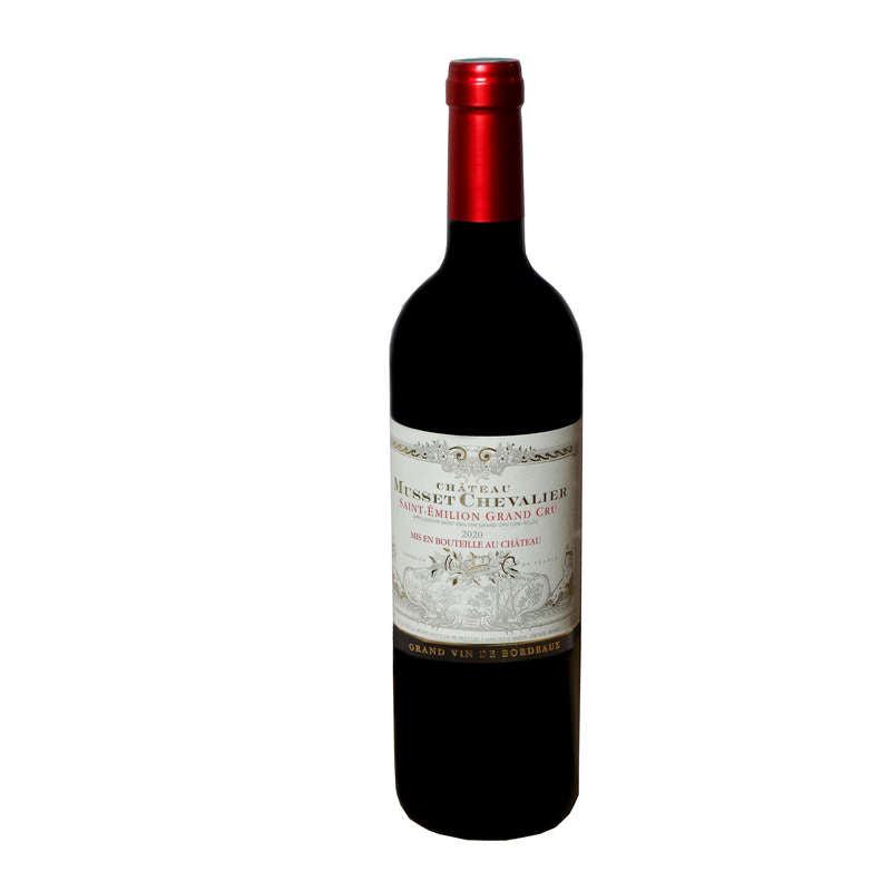 Château Musset Chevalier Saint-Émilion Grand Cru, Grand Vin Rouge De Bordeaux 375ml