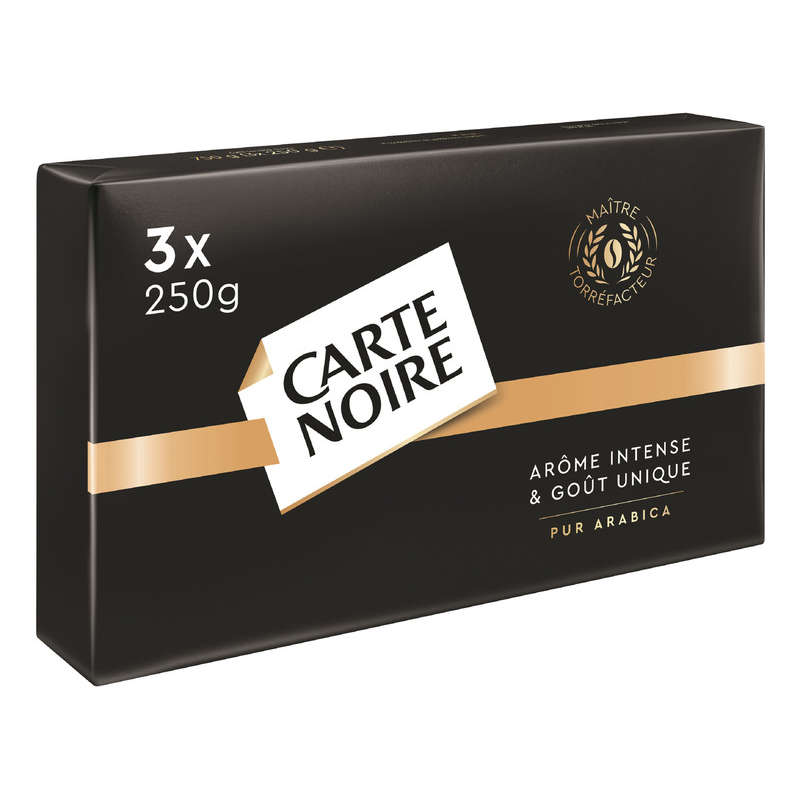 Carte Noire Café Moulu Arôme Intense 3x250g