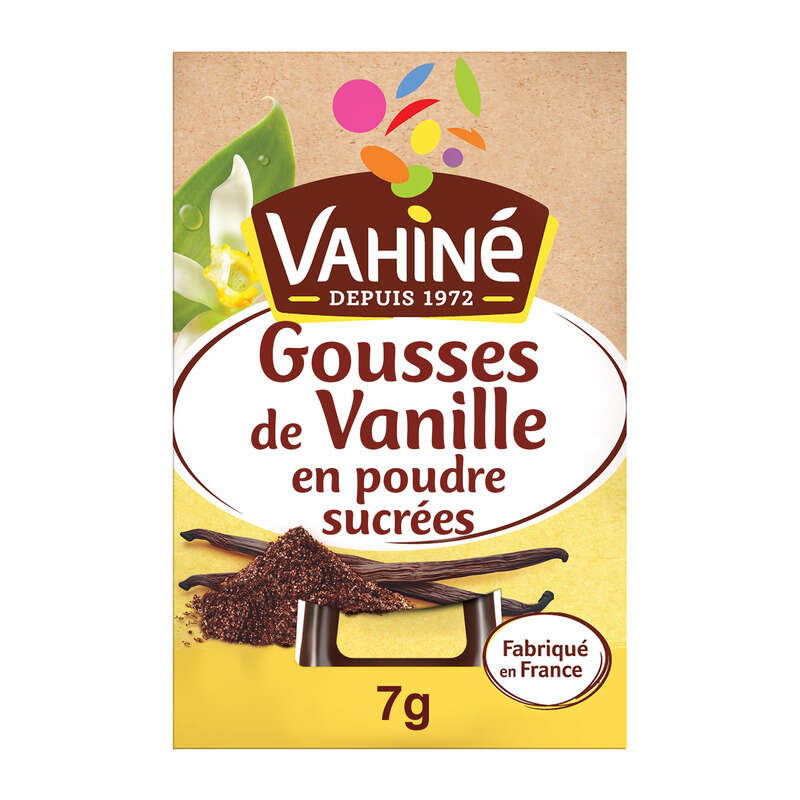 Vahiné Gousses De Vanille En Poudre Sucrées 8g