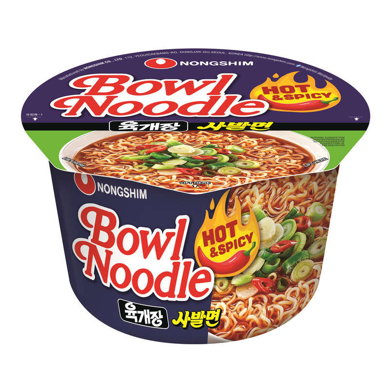 Nongshim Ramen Coréen Hot & Spicy 100g