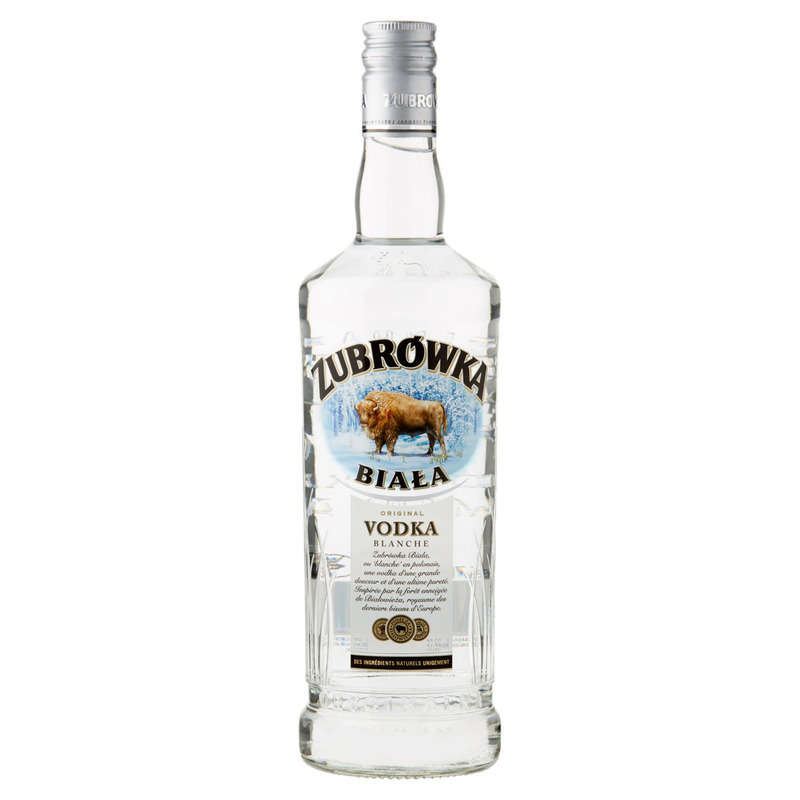 Zubrowka Biala Vodka Blanche Original 70 Cl