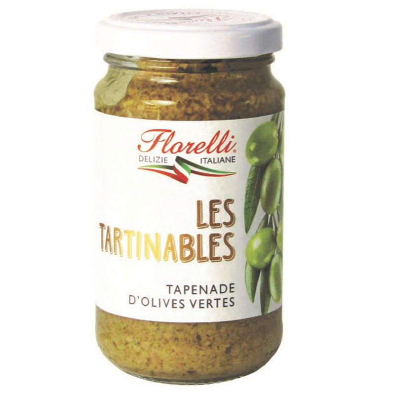 Florelli Tapenade d'Olives Vertes 190g