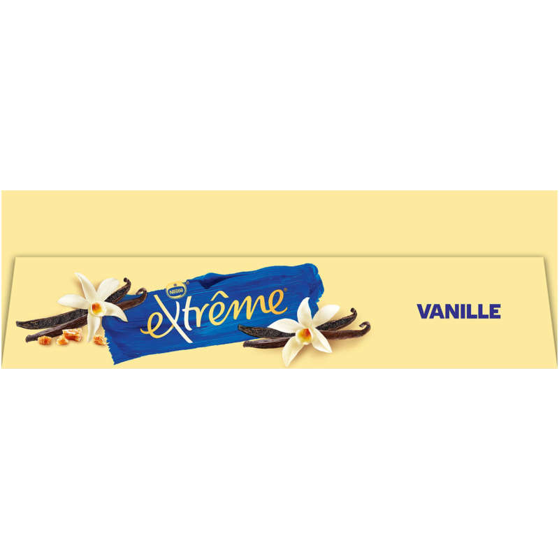 Nestlé Extrême Cônes Vanille & Nougatine x6 426g