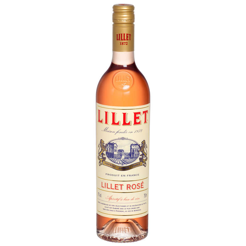 Lillet Apéritif À Base De Vin Rosé 75Cl