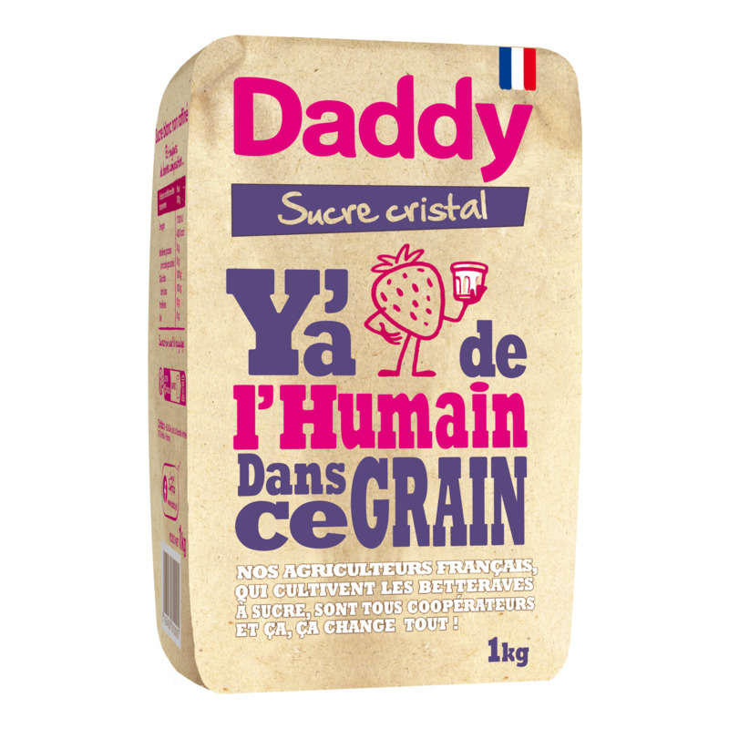 Daddy Sucre cristal sachet de 1kg