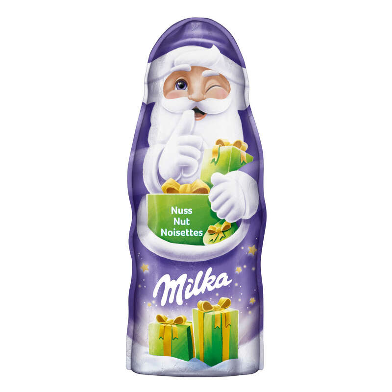 Milka Père Noel Lait Noisette 95g
