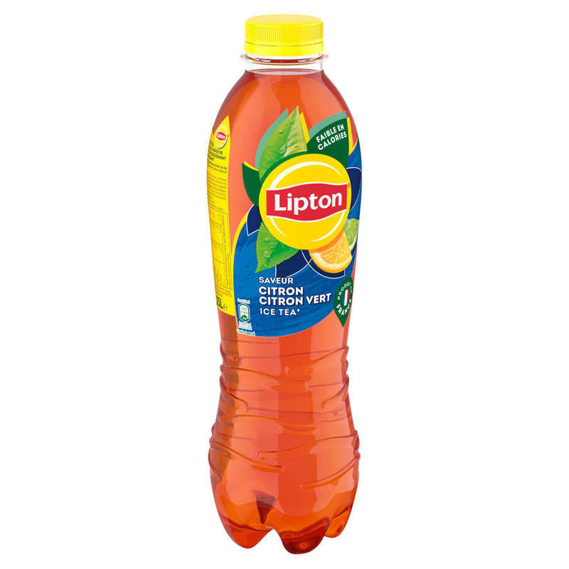 Lipton Thé Glacé Saveur Citron Vert 1,25L