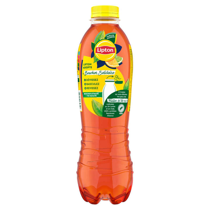 Lipton Thé Glacé Saveur Citron Vert 1,25L