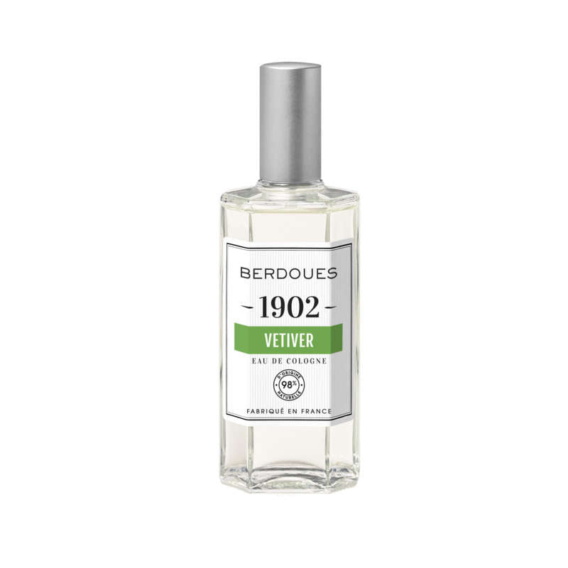 Berdoues 1902 vetiver eau de cologne 125ml