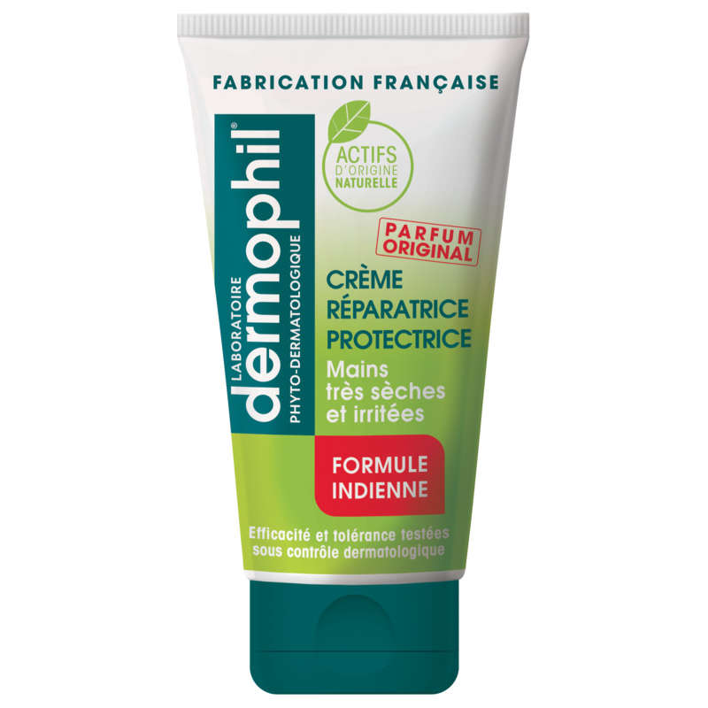 Dermophil (Gms) Crème Réparatrice Protectrice Mains Sèches Et Irritées 75ml