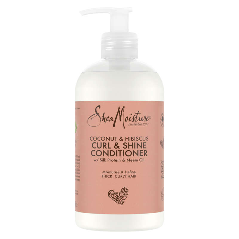 Shea Moisture après-shampooing femme noix de coco & hibiscus 384ml