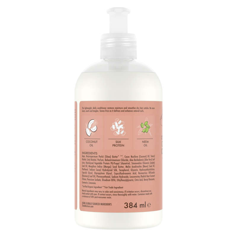 Shea Moisture après-shampooing femme noix de coco & hibiscus 384ml