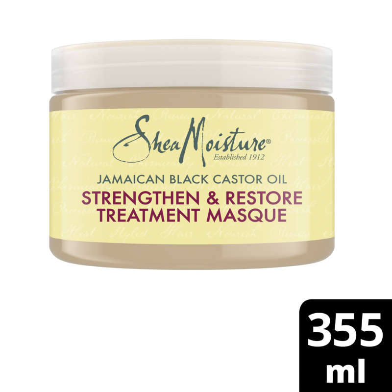 Shea Moisture masque cheveux femme huile de ricin noir de jamaïque 355ml