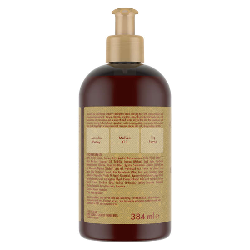 Shea Moisture Après-Shampooing Miel de Manuka & huile de mafura 384ml