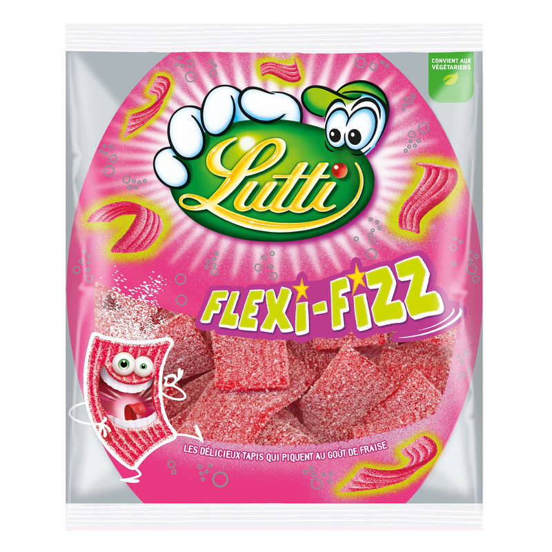 Lutti Bonbons Flexi-Fizz 225g