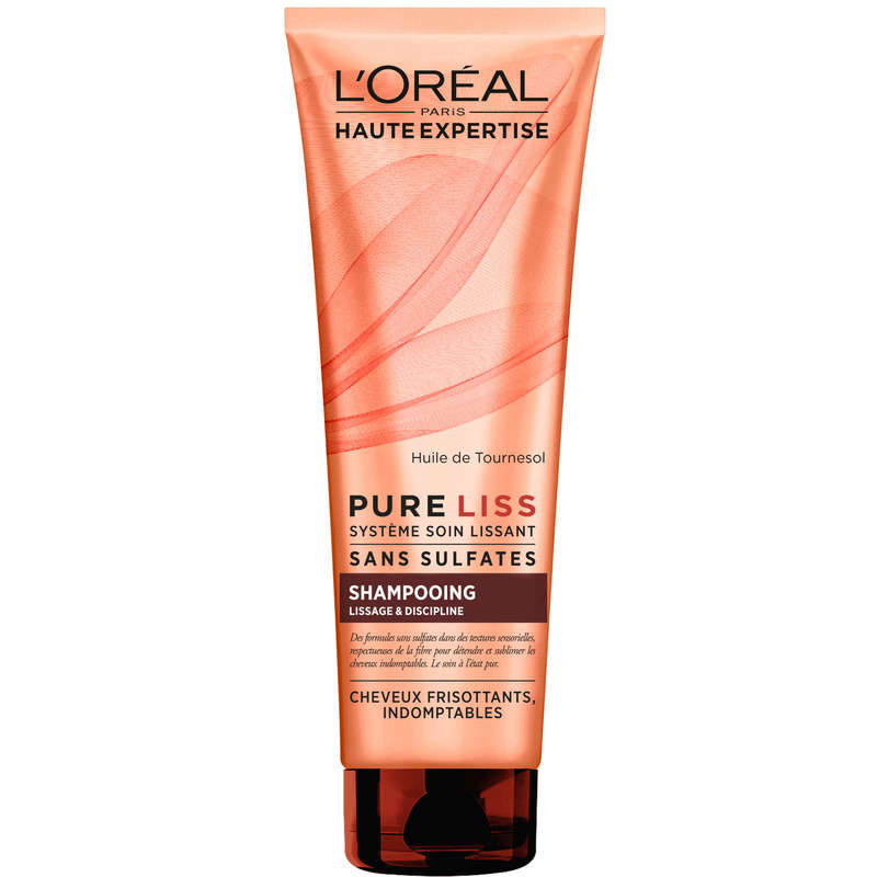 L'Oréal Paris Haute Expertise Shampooing Pure Liss Lissage & Discipline 250ml