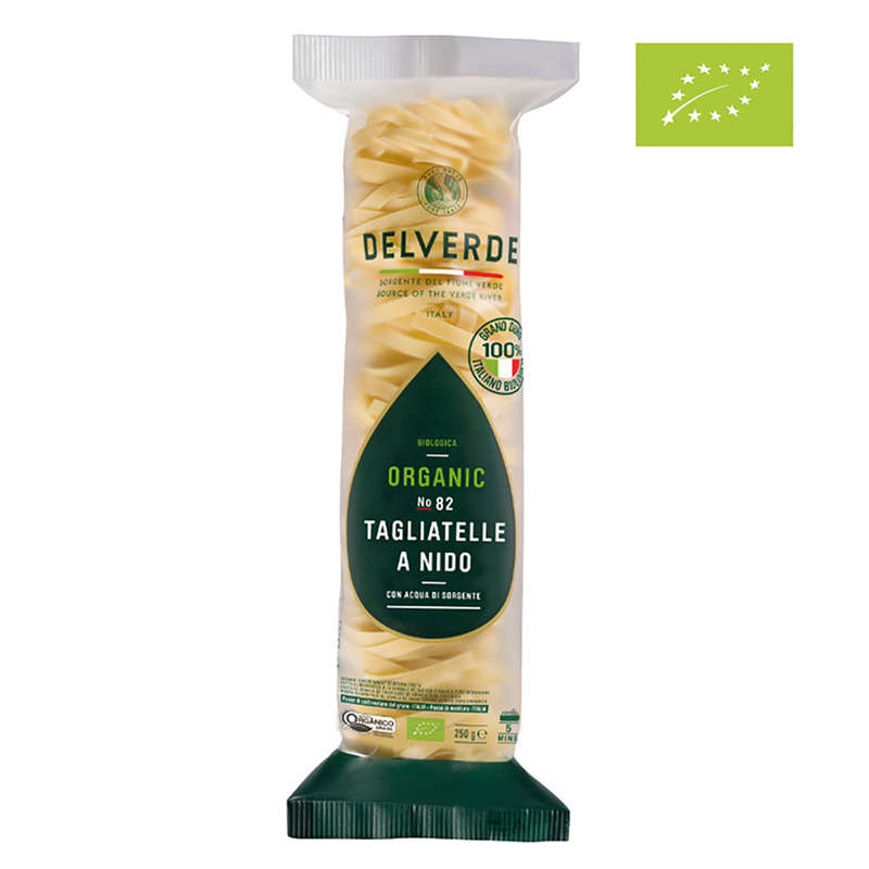 Delverde Tagliatelle A Nido N°82, Bio 250g